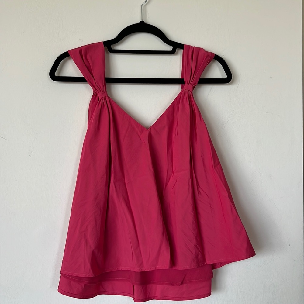 Jason Wu hot pink blouse